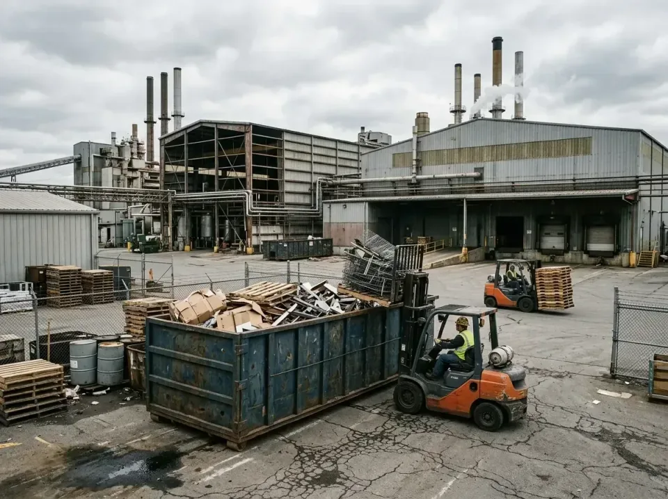 industrial-factory-scrap-conta-003 — frequently asked questions, Cheap Roll-off Dumpster Rentals in Brookville, PA